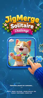 JigMerge Solitaire Puzzles screenshot 1