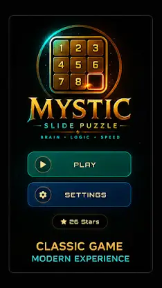 Mystic Slide Puzzle screenshot 1