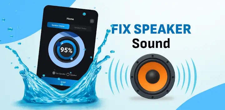 Speaker Tester & Cleaner fix — Android app banner