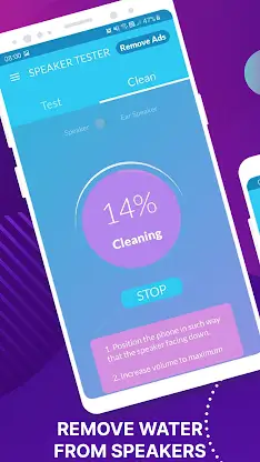Speaker Tester & Cleaner fix screenshot 4