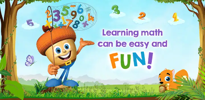 Mathseeds: Fun Math Games — Android app banner