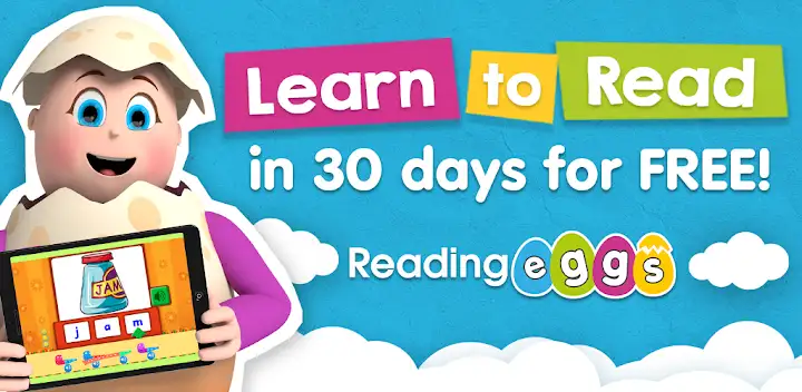 Reading Eggs - Learn to Read — Android app banner