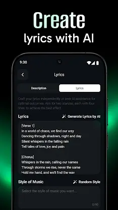 AI Music & Song Generator screenshot 3