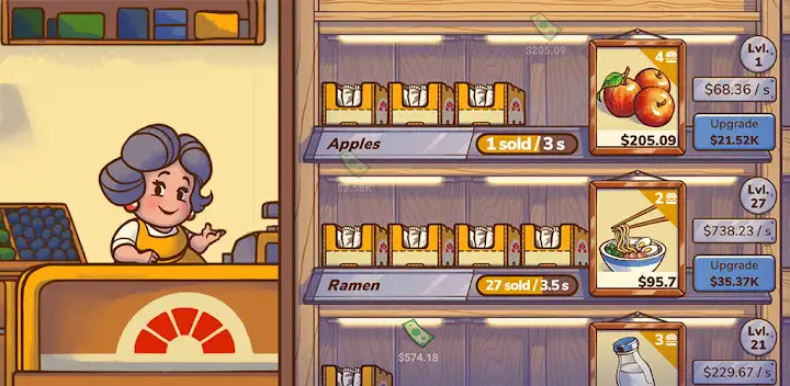 Idle Shop Manager — Android game banner