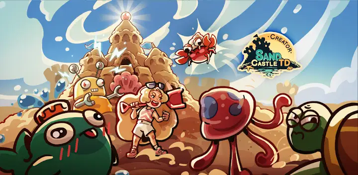 Sandcastle TD — Android game banner