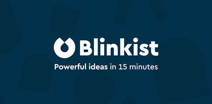 Blinkist: Book Summaries Daily — Android app banner