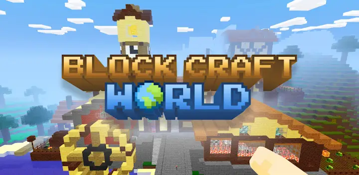 Block Craft World Sandbox — Android game banner