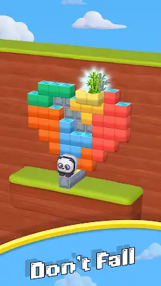Block Step: Pull Puzzle screenshot 1