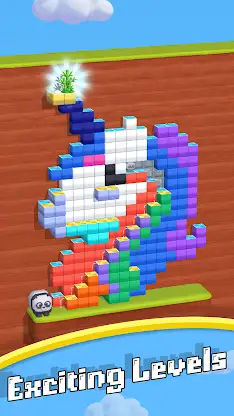 Block Step: Pull Puzzle screenshot 2