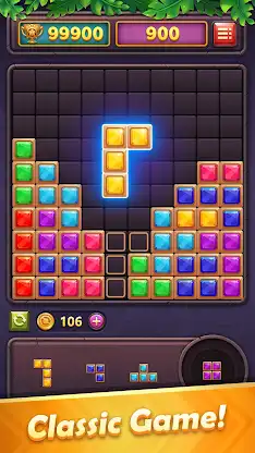 Bloco Puzzle Gem: Jewel Blast screenshot 1