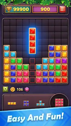 Bloco Puzzle Gem: Jewel Blast screenshot 2