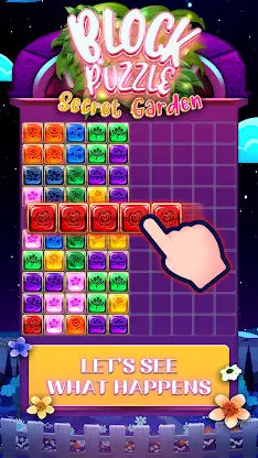 Block Puzzle - secret garden screenshot 3