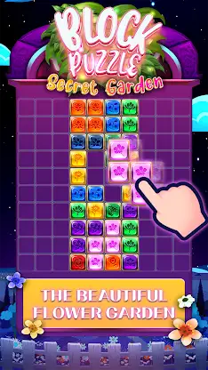 Block Puzzle - secret garden screenshot 4