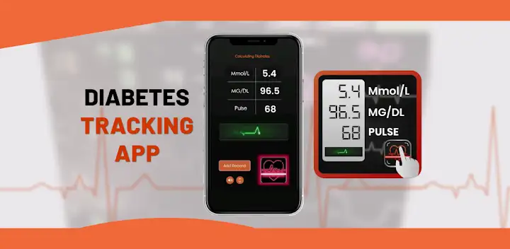 Blood Sugar Diary for Diabetes — Android app banner