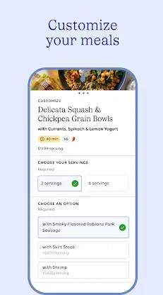 Blue Apron: Meal Kit Delivery screenshot 4