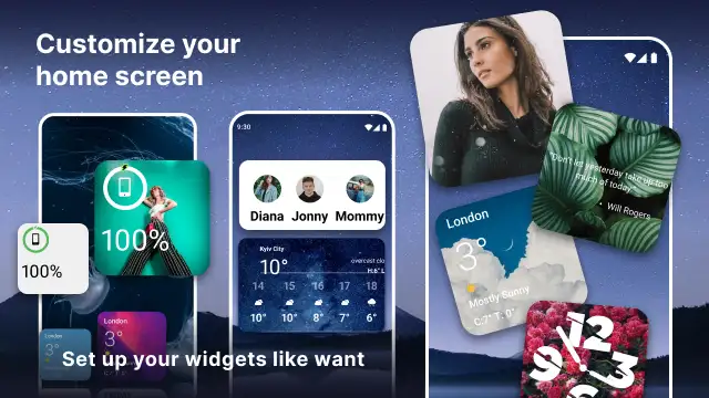 Widgets OS 18 - Color Widgets screenshot 6