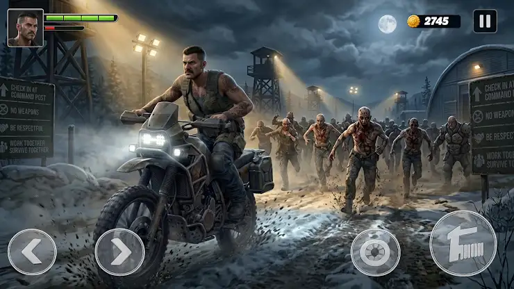 Bmx Bike Zombie Bike Games screenshot 1