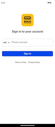 BOGO Merchant App screenshot 1