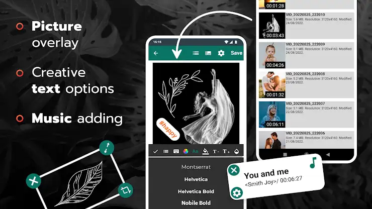 Image & Video Overlay Editor screenshot 7