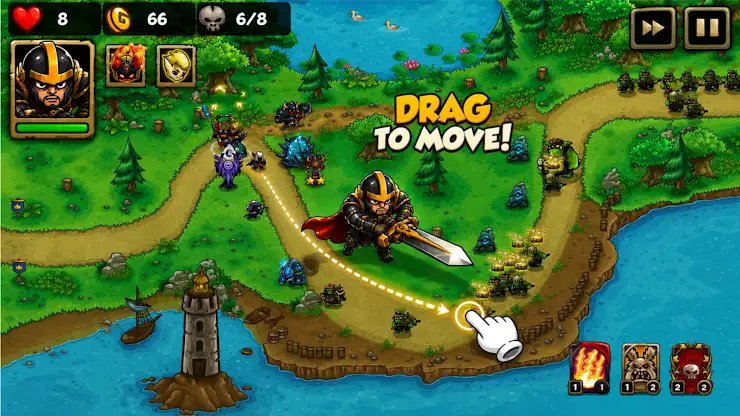 Booblyc TD Realm Tower Defense screenshot 1