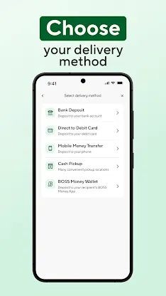 BOSS Money Transfer. Send Cash screenshot 4