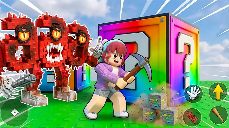 Lucky Block Breaker screenshot 1