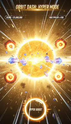 Orbit Dash Full : Neon Reflex screenshot 3