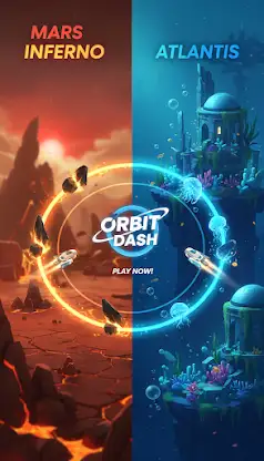 Orbit Dash Full : Neon Reflex screenshot 4