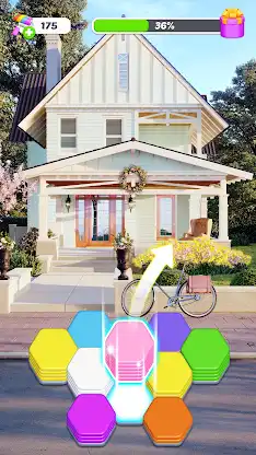 Hexa Rush: ASMR Home screenshot 1