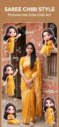 AI Saree & Dress Swap: MiSaree screenshot 7
