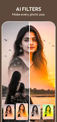 AI Saree & Dress Swap: MiSaree screenshot 5