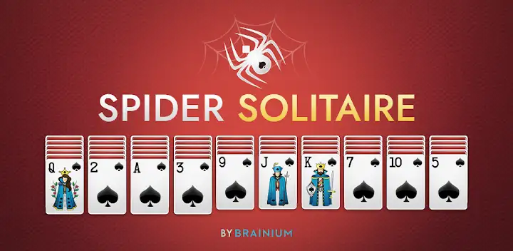 Spider Solitaire — Android game banner