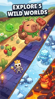 Brick Hero: Capybara Dungeon screenshot 4