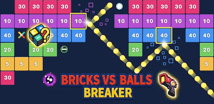 Bricks vs Balls Breaker — Android game banner