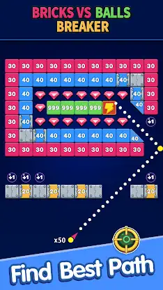 Bricks vs Balls Breaker screenshot 1