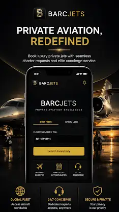 BARC JETS - Private Charter screenshot 1