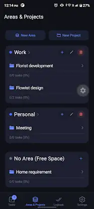 Flowist screenshot 2