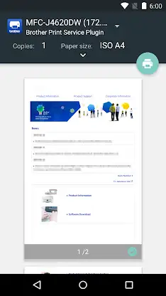 Brother Print Service Plugin screenshot 3
