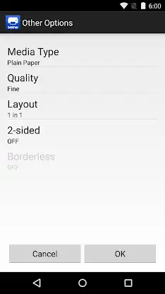 Brother Print Service Plugin screenshot 5