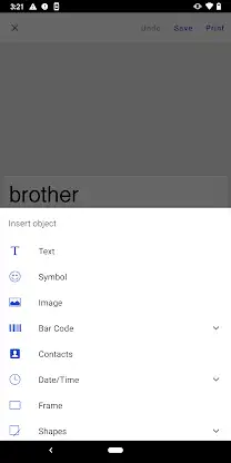 Brother iPrint&Label screenshot 4