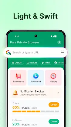 Pure Private Browser screenshot 3