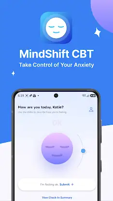 MindShift CBT - Anxiety Relief screenshot 1