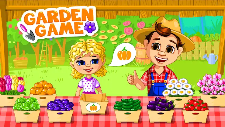 Garden Game for Kids screenshot 1