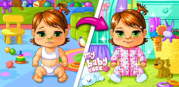 My Baby Care — Android game banner