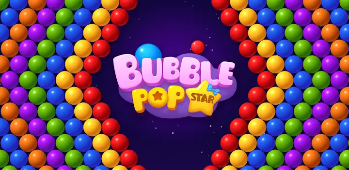 Bubble Pop Star-Bubble Shooter — Android game banner