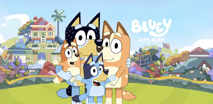 Bluey: Let's Play! — Android game banner