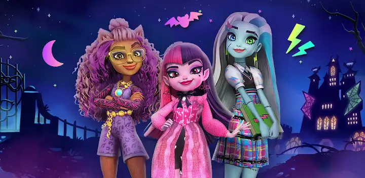 Monster High Fangtastic Life — Android game banner