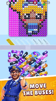 Bubble Bus: Parking Jam Puzzle screenshot 6