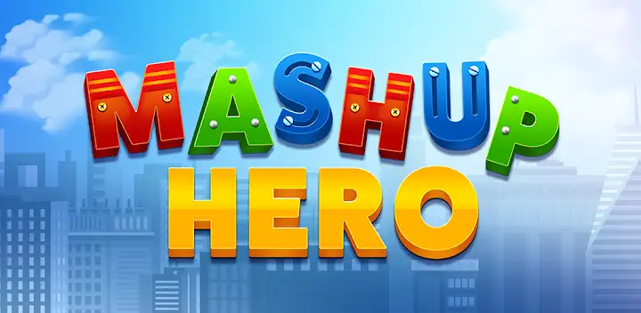 Mashup Hero: Superhero Games — Android game banner