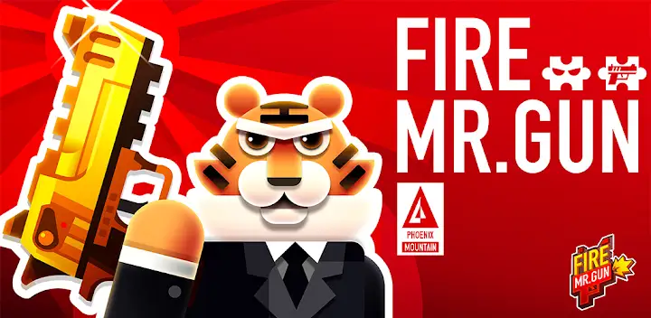 Fire! Mr.Gun - Bullet Shooting — Android game banner